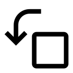 Rotate Counterclockwise Alt SVG Icon